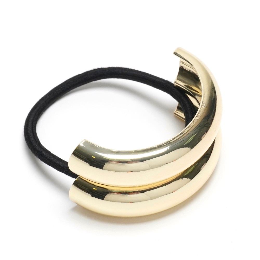 Резинка для волосся хвостова з прикрасою 6.2см (31764) 5