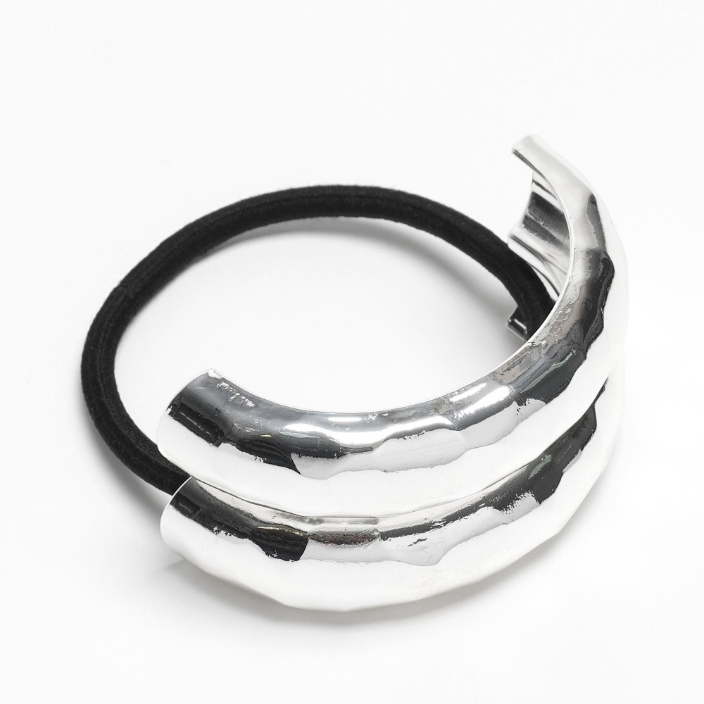 Резинка для волосся хвостова з прикрасою 6.2см (31765) 3