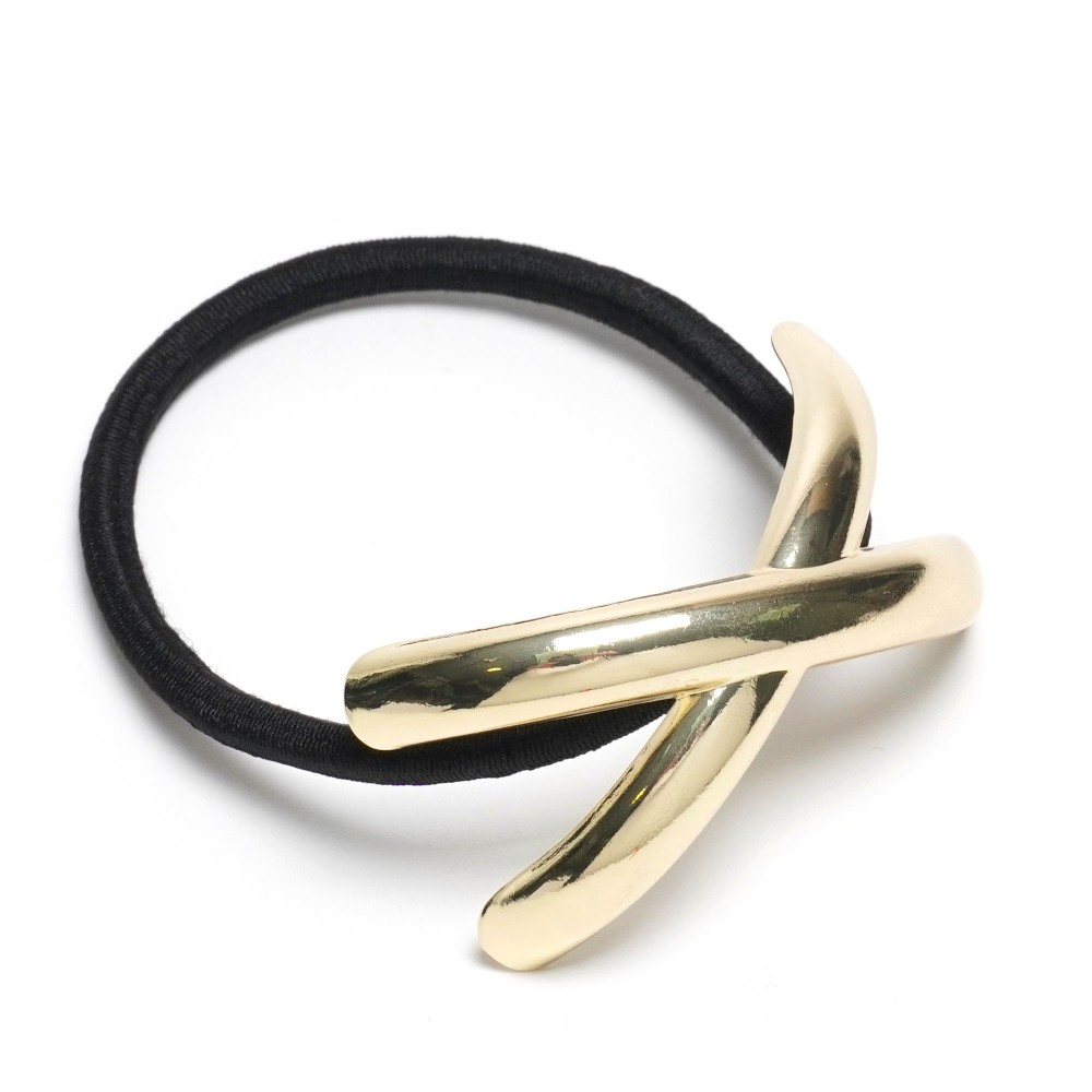 Резинка для волосся хвостова з прикрасою 5см  (31766) 5