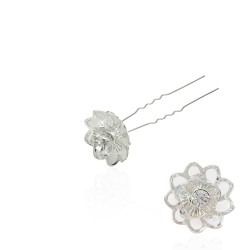 Набір шпильок для волосся зі стразами 24шт (4406)