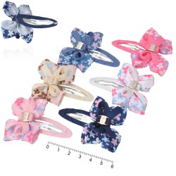 Набір шпильок тик-таків для волосся з бантом (14312)