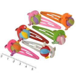 Набір дитячих заколок-хлопушок для волосся Дельфін (591)