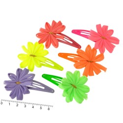 Набір дитячих заколок-хлопушок для волосся з бантиком (9004)