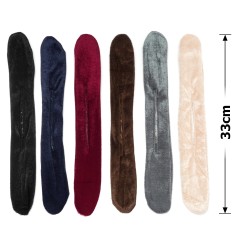 Набор заколок твистеров для причесок велюровый (490)