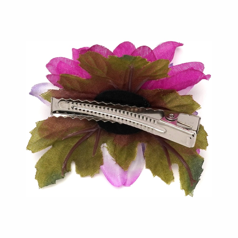 Шпилька-качечка для волосся з квіткою 9см (27141) 18