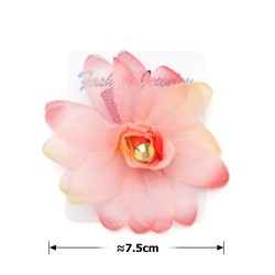 Заколка-качечка для волосся з квіткою 7.5см (27168)