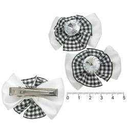 Набір заколок-качечок з бантиками (5696)