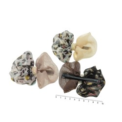 Набір заколок-качечок з бантиками (6493)