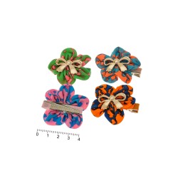 Набір заколок-качечок з бантиками 4см різнокольоровий (6947)
