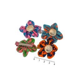 Набір заколок-качечок з бантиками 4см різнокольоровий (6962)