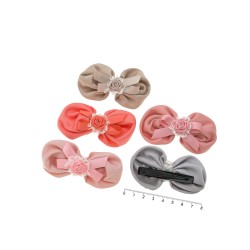 Набір заколок-качечок з бантиками (7359)