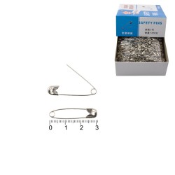 Набір булавок 3.1см 1000шт сріблястий (12152)