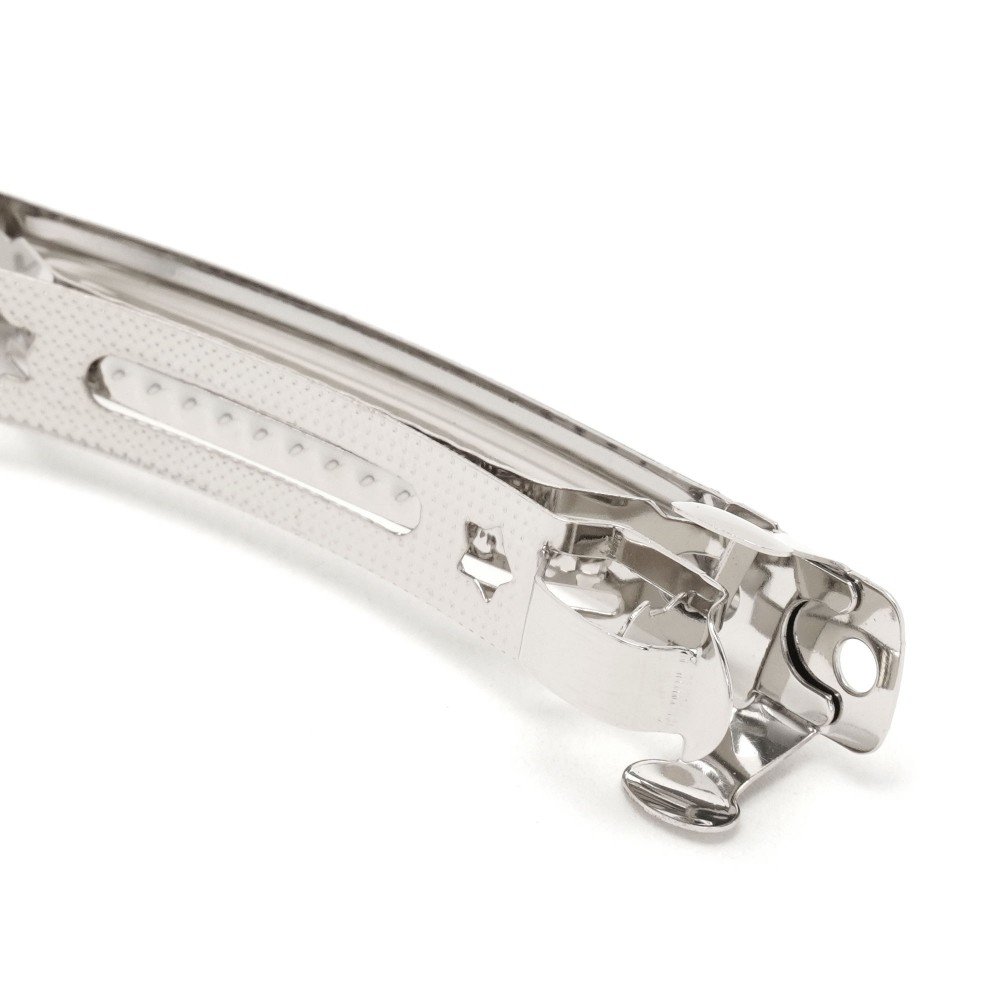 Набір основ для автоматичних заколок 7.8см 12шт сріблясті (14767) 3