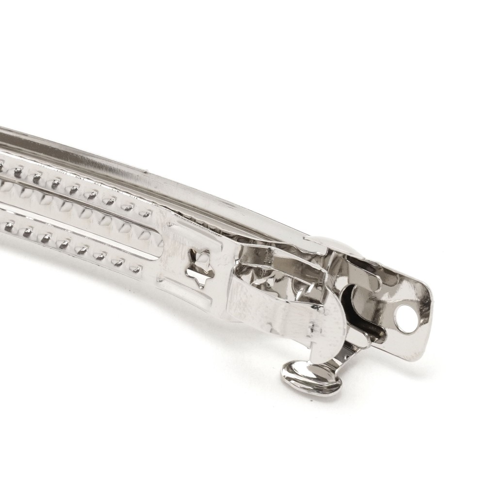 Набор основ для автоматических заколок 8.8см 12шт серебристые (14769) 3