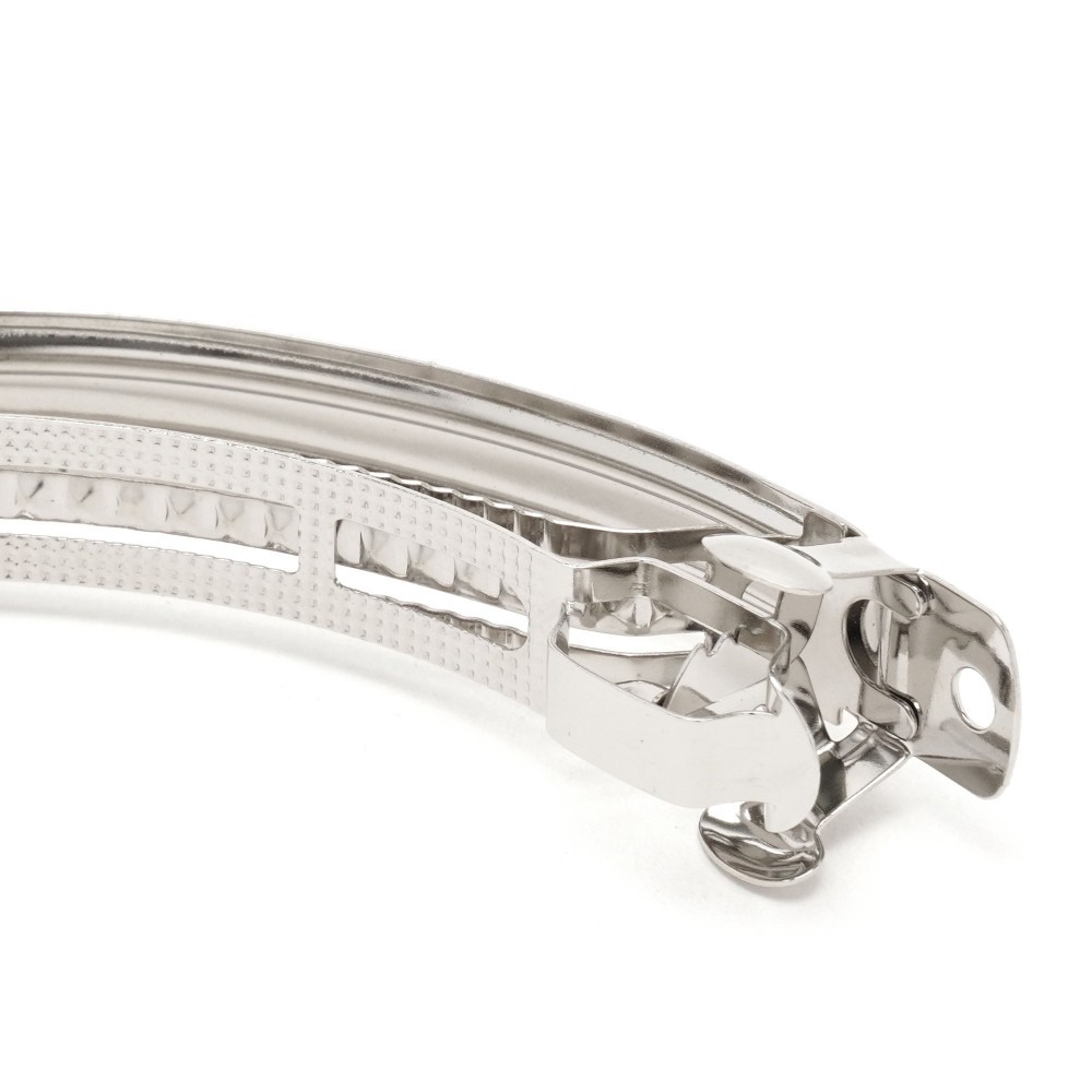 Набір основ для автоматичних заколок 8.8см 12шт сріблястий (14772) 3