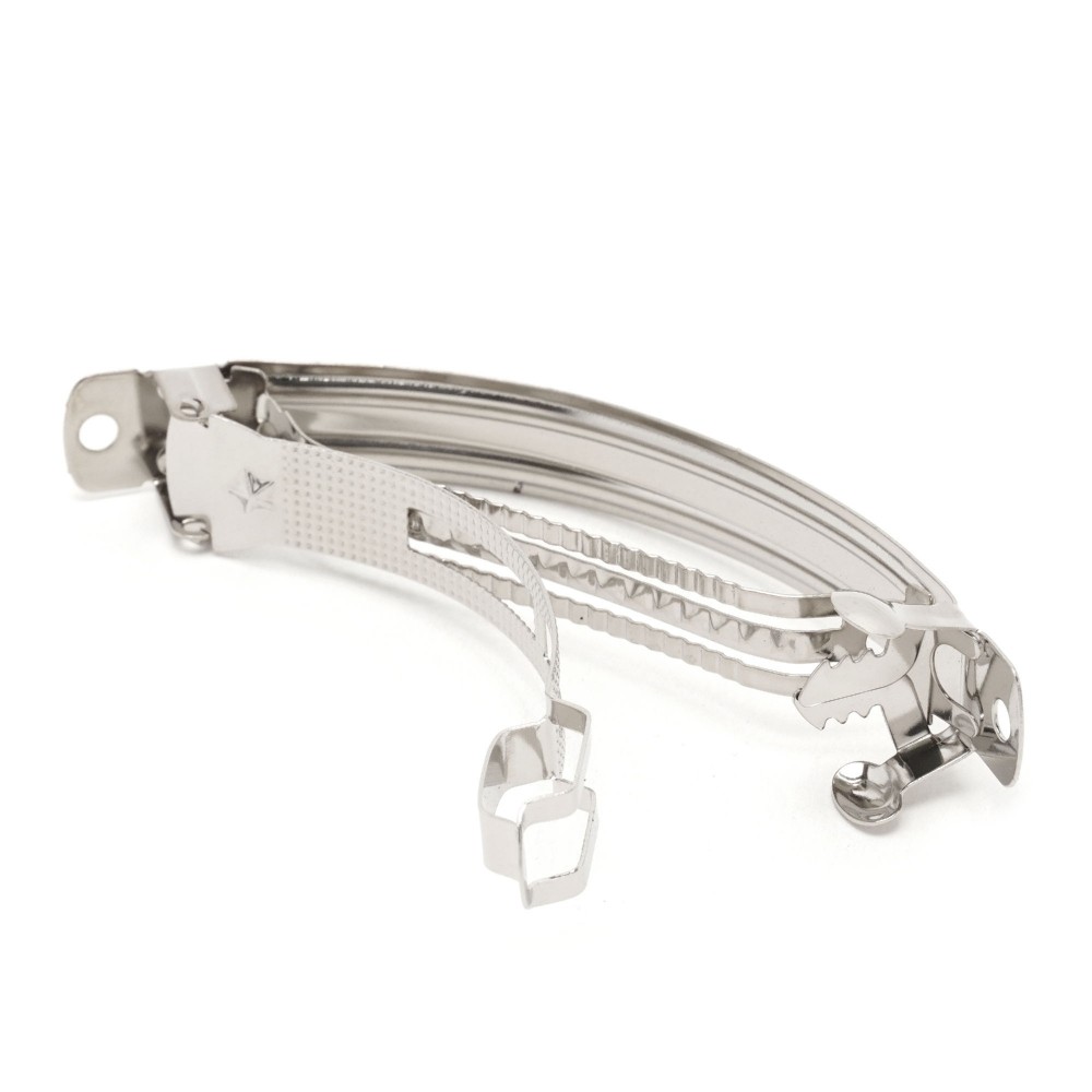 Набір основ для автоматичних заколок 8.8см 12шт сріблястий (14772) 4