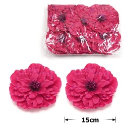 Набор цветов-заготовок 15см малиновый (31113)
