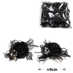 Набір квітів-заготівель 9см чорний (31115)