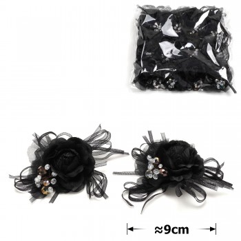 Набір квітів-заготівель 9см чорний (31115)