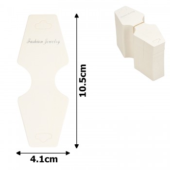 Планшетка для товара картонная с вырезом под крючок (100шт) 11512