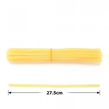 Клей стержневой силиконовый желтый Ø7мм 24795