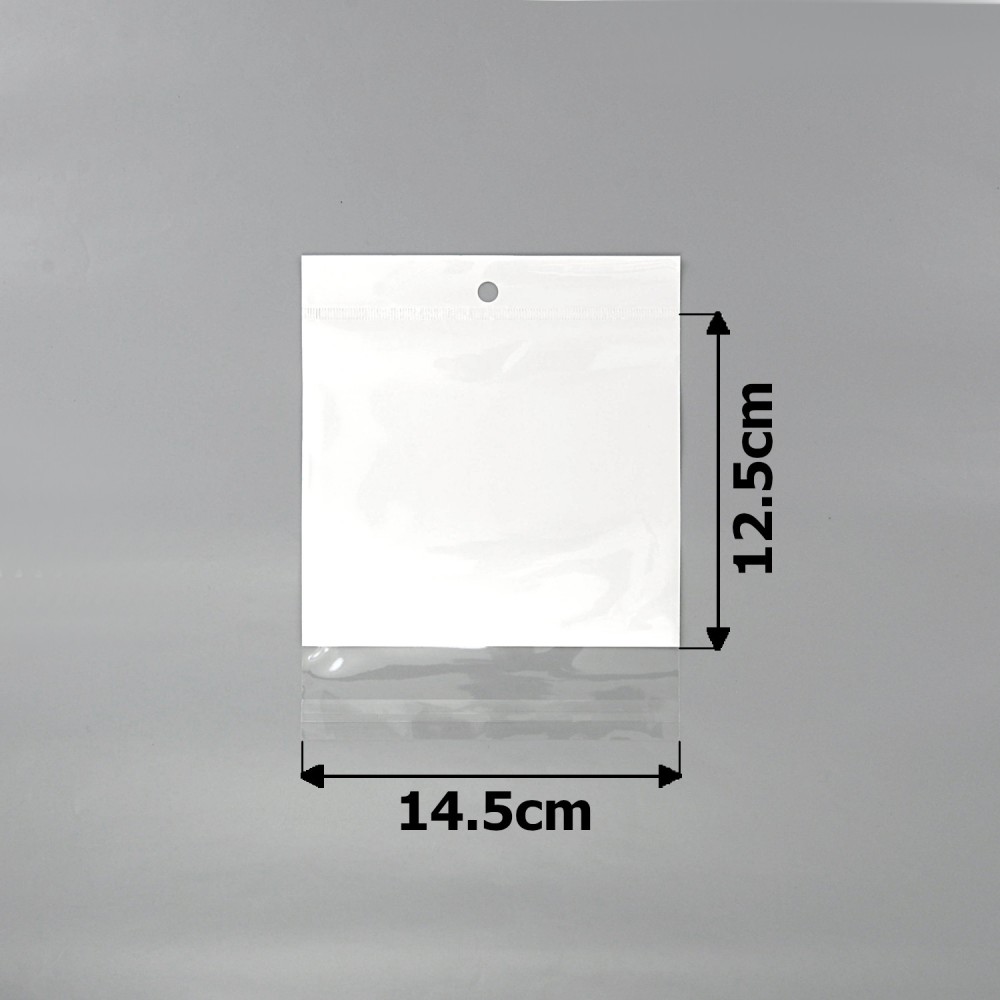 Пакеты упаковочные 14.5х12.5см целлофановые с белым фоном 3