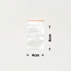 Набір пакетів із замком zip-lock 4х6см 50мкм (28873)