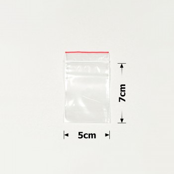 Набір пакетів із замком zip-lock 5х7см 30мкм (32385)