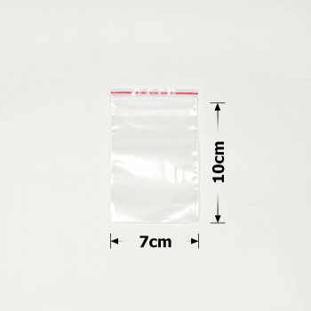 Набір пакетів із замком zip-lock 7х10см 30мкм (32387)