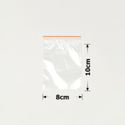 Набір пакетів із замком zip-lock 8х10см 50мкм (28877)