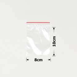 Набір пакетів із замком zip-lock 8х10см 30мкм (32388)