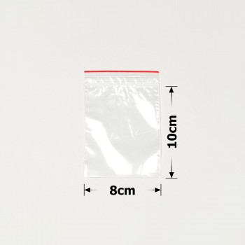 Набір пакетів із замком zip-lock 8х10см 30мкм (32388)