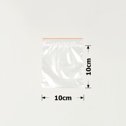 Набір пакетів із замком zip-lock 10х10см 50мкм (28879)