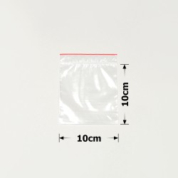 Набір пакетів із замком zip-lock 10х10см 30мкм (32394)