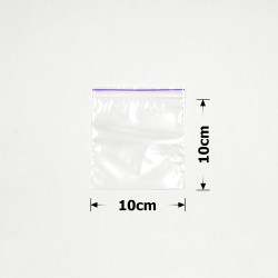 Набір пакетів із замком zip-lock 10х10см 50мкм (28879)