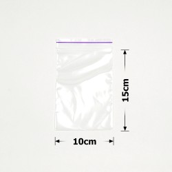 Набір пакетів із замком zip-lock 10х15см 50мкм (28881)