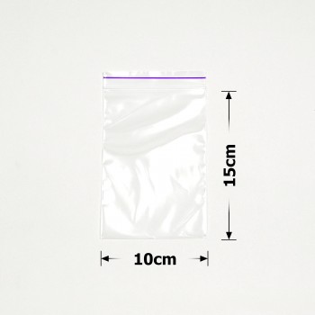 Набір пакетів із замком zip-lock 10х15см 50мкм (28881)