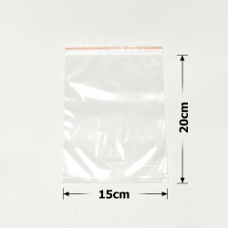 Набір пакетів із замком zip-lock 15х20см 50мкм (28883)