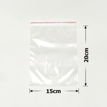 Набір пакетів із замком zip-lock 15х20см 30мкм (32400)