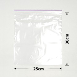 Набір пакетів із замком zip-lock 25х30см 50мкм (29033)