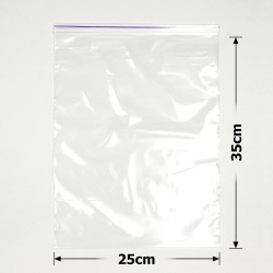 Набір пакетів із замком zip-lock 25х35см 50мкм (29034)