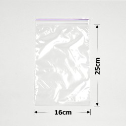 Набір пакетів із замком zip-lock 16х25см 50мкм (32158)