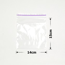 Набір пакетів із замком zip-lock 14х15см 50мкм (32159)