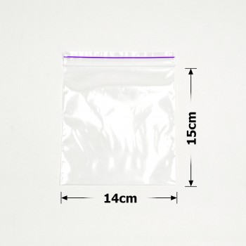 Набір пакетів із замком zip-lock 14х15см 50мкм (32159)