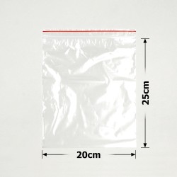 Набір пакетів із замком zip-lock 20х25см 30мкм (32403)