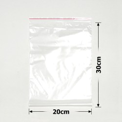 Набір пакетів із замком zip-lock 20х30см 30мкм (32404)