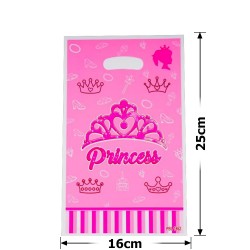 Набір подарункових целофанових пакетів 25мкм 16x25см 10шт (31543)