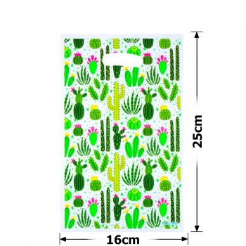 Набір подарункових целофанових пакетів 25мкм 16x25см 10шт (31490)