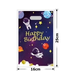 Набор подарочных целлофановых пакетов 25мкм 16x25см 10шт (31550)