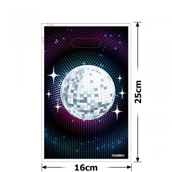 Набір подарункових целофанових пакетів 25мкм 16x25см 10шт (31560)